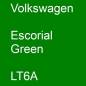 Preview: Volkswagen, Escorial Green, LT6A.